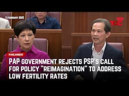 PAP government rejects PSP’s call for policy "reimagination" to address low fertility rates