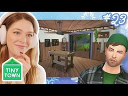 reaching LEVEL 10 handiness  in the sims 4 | Tiny Town Green #23