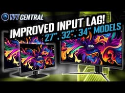 Improved input lag! 😲 The latest MSI QD-OLED monitor firmware updates tested