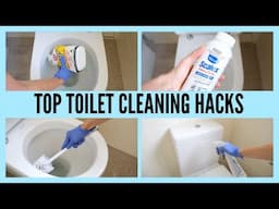 Toilet Cleaning HACKS and TIPS - QUICK & EASY!