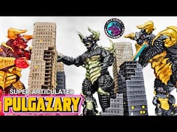 BEST KAIJU RELEASE! Titanic Creations Super articulated Pulgazary Review!!! All three versions!!!