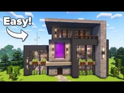 Minecraft: Ultimate Modern House | Tutorial🏠