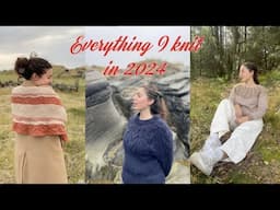 Everything I knit in 2024