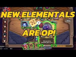 NEW ELEMENTALS ARE OP! #hearthstonegameplay #hearthstone #hearthstonebattlegrounds