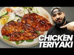 CHICKEN TERIYAKI RECIPE | with Rice & Salad