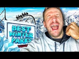 Visiting Europe's BEST Winter Theme Parks!