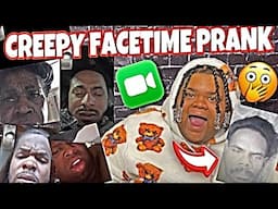 CREEPY FACETIME PRANK ON FRIENDS AND FAMILY (HILARIOUS) 😂😂😂