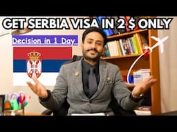 Serbia 🇷🇸 visit visa only in 2$ | How to Apply Serbia visit visa | Documents,Cost | Processing Time