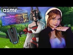 ASMR en español l Jugando Fortnite (mucho typing y clicking 😻)