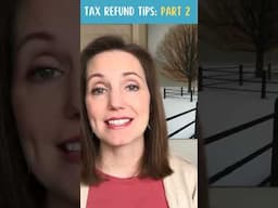 Part 2 Spending Your Tax Refund | Video Link Below | #Shorts