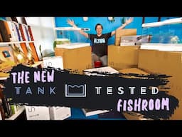 Unboxing My NEW Fishroom!!