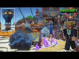 I Made The Most EPIC YouTuber Challenge In Minecraft Survival! Parkour & Elytra Course