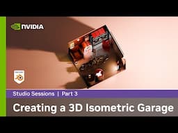 [Blender] Creating a 3D Isometric Garage w/ 3D Cube Visionary Part 3: Modeling Continued