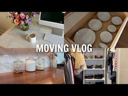 first weekend in my new apartment, unpacking + organizing!