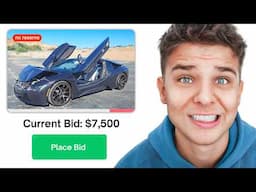 I Bought a Crashed Supercar to Make a Profit