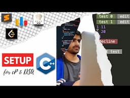 C++ IDE Setup for Competitive Programming and DSA