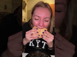 Big bites only! Eating high protein chicken burger. #mukbang #highprotein #chickenburger