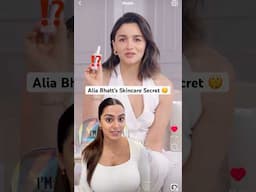 OMG ‼️ I Tried Alia Bhatt’s Skincare Secret 🤫 Ft. Melasyl™️ Serum #shorts #LOrealParis #celebrity