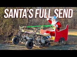 We Built a Mini Bike Chariot Racer for Santa Claus | 2024 Holiday Special