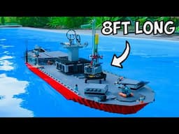 I Built a LEGO Battleship…