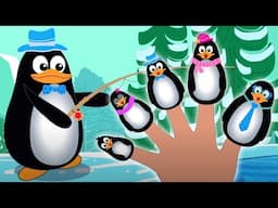 Penguin Finger Family 🐧 + More 3D Songs for Children | Kids Song Compilation | Nursery Rhyme Street