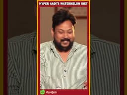 Hyper Aadi's Watermelon Diet 🍉😁 | #RavitejRavuri #AutoRamPrasad #ChaitanyaFoodCourt #StreetByte