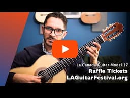 3 More Days - WIN THIS GUITAR! La Canada Torres Model 17