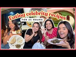 I Followed Bollywood celeb recipes for 24 Hours😱 🤤 | Thebrowndaughter