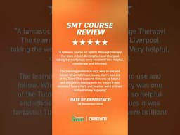 Sports Massage Therapy Course 🙌 | Review