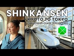 Kyoto to Tokyo on the Shinkansen | My Business Class Bullet Train Experience