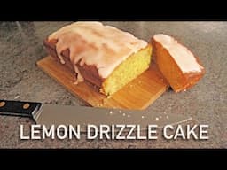 Lemon Drizzle Cake Recipe 🍋