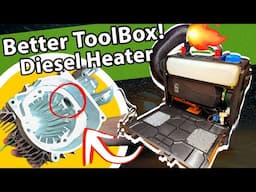 ALMOST PERFECT (but ILLEGAL) PORTABLE CHINESE DIESEL HEATER | Kroak Toolbox Heater V2 Review