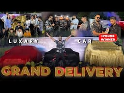 Luxury Cars Grand Delivery | Iphone 14 Giveaway | Sanju Sehrawat Vlogs