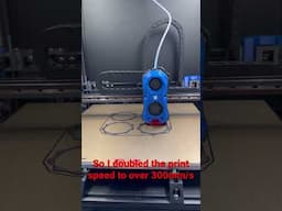 Voron 2.4r2 350 printing PETG at over 300mm per second