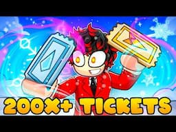 Using 200X Tickets for ALL NEW AURAS on Roblox Sol's RNG - Is The Gamepass Worth It?