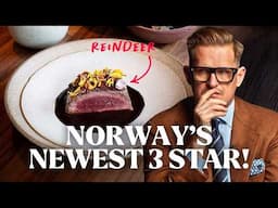 Dining at NORWAY's NEWEST 3 Michelin Star (Reindeer on the Plate!)