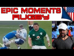 American Coach Reacting to Rugby Epic Moments