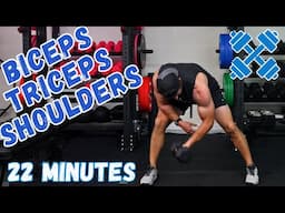 Dumbbells Arms and Shoulders Workout - Arms Workout