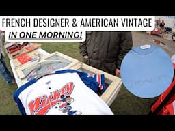 Mid Week MADNESS! Rare USA VINTAGE Clothing At The CAR BOOT Sale!