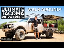 Final Walk Around Of My Custom Tacoma 4x4 Work Truck