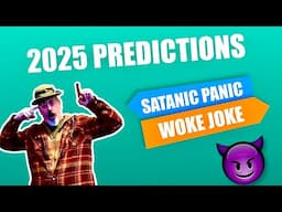 RPG 'Satanic Panic - Woke Joke' The 2025 Prediction Game #wotc #dnd #wokejoke #rpg