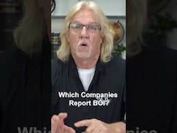 Which Companies Report BOI