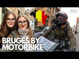 Riding to Bruges, Belgium on a Honda CBR650R E Clutch | A girlie getaway! EP.1