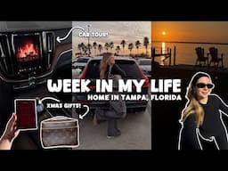 week in my life: what i got for christmas, volvo car tour, holiday vibes