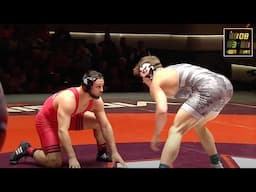 197lbs Andy Smith (Virginia Tech) vs John Poznanski (Rutgers)