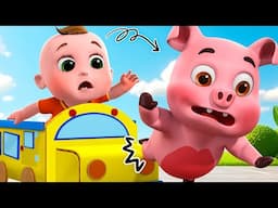 Ten Little Buses, Boo Boo Song & other baby dance party rhymes | Joyful Jingles 2025