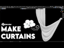 How to Make and Animate Curtains in Blender