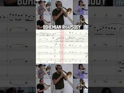 Bohemian Rhapsody Ending #trombone #queen #bohemianrhapsody