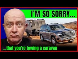 I'm so sorry ... that you're towing a caravan | Auto Expert John Cadogan