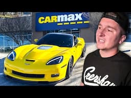 CarMax OFFERED TO BUY the C6 ZR1 Corvette...